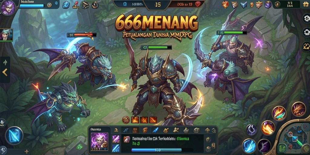 Tampilan gameplay seru di dunia fantasi 666MENANG.