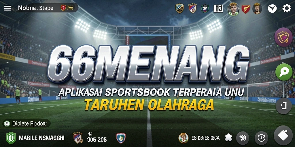 Tampilan menarik dari gameplay Sportsbook di 66MENANG.