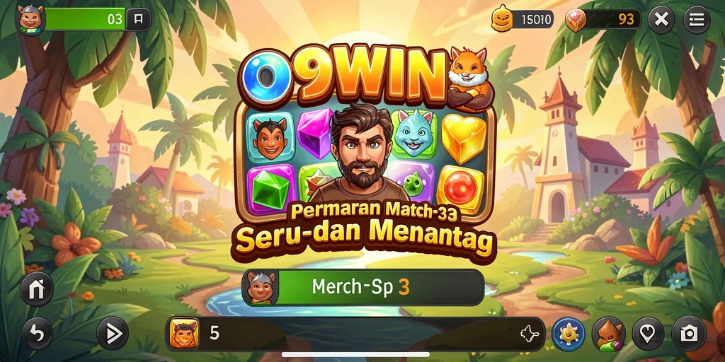 Tampilan gameplay 9WIN yang seru dan penuh warna.