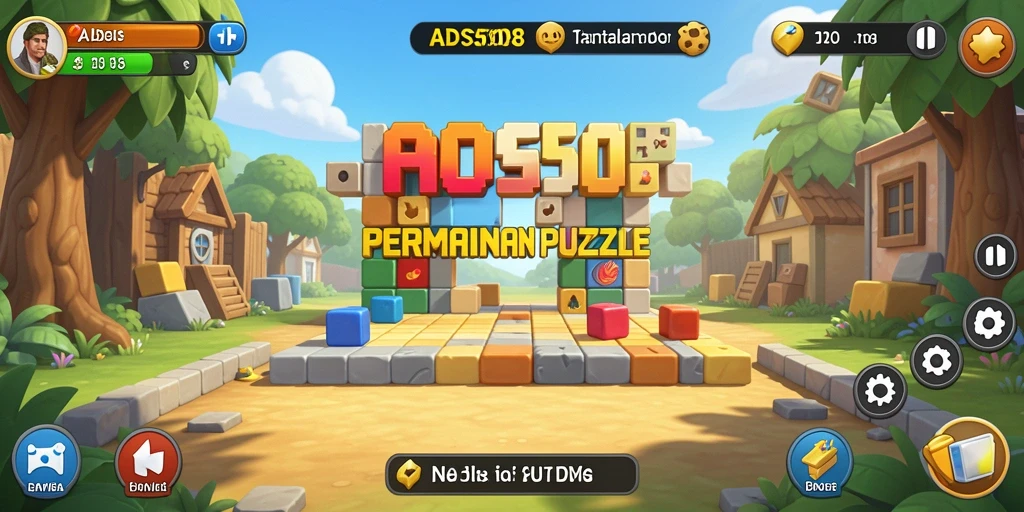 Gameplay menarik dari ADS508 dengan berbagai teka-teki seru.