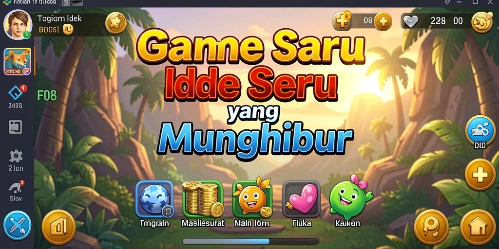 Tampilan gameplay F08 yang menarik dalam genre Idle.