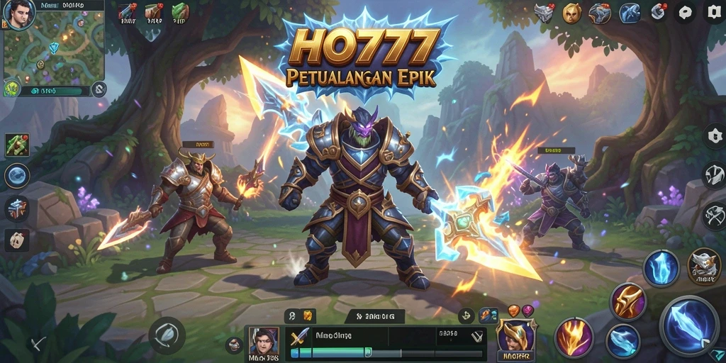 Gameplay menarik di dunia fantasi HO777 yang penuh petualangan.