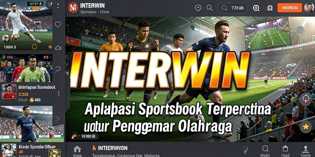 Screenshot INTERWIN menampilkan antarmuka taruhan yang intuitif dan menarik.