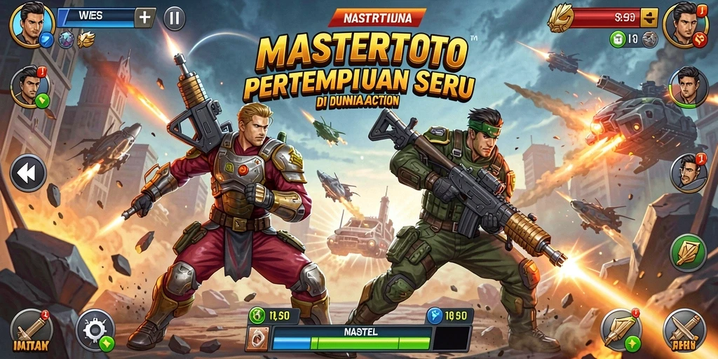 Tampilan gameplay seru di MASTERTOTO dengan aksi yang mendebarkan.