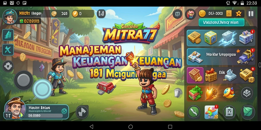 Tampilan menarik gameplay Tycoon MITRA77 dengan interaksi dinamis.