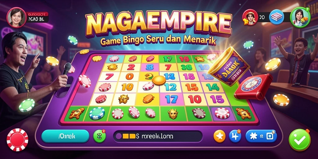Tampilan menarik dari gameplay Bingo NAGAEMPIRE yang seru.