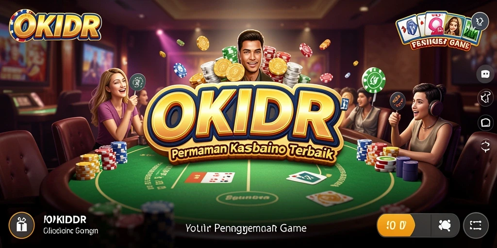 Tampilan gameplay utama dari OKIDR yang menarik dan seru.