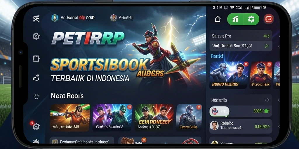 Tampilan seru gameplay taruhan olahraga di PETIRRP.