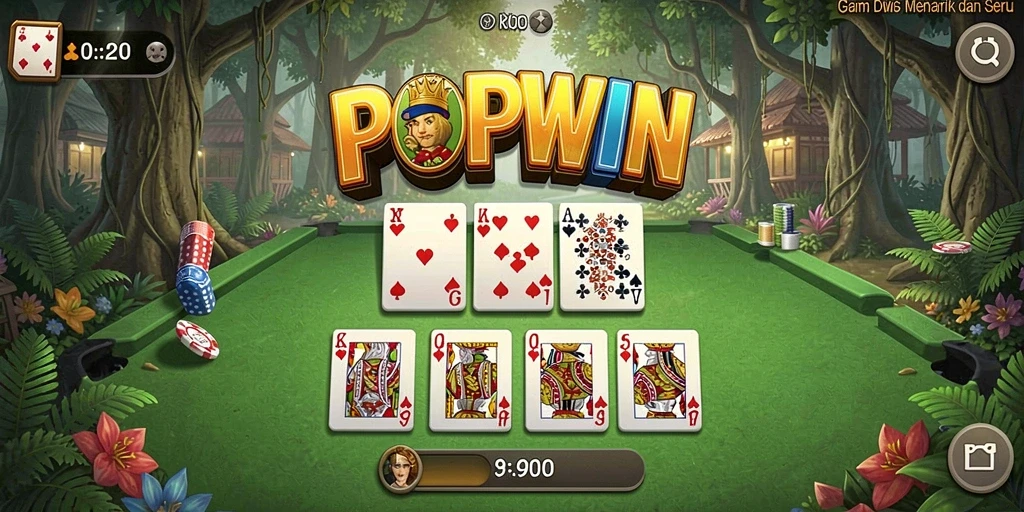 Tampilan gameplay menarik dari POPWIN yang penuh strategi.