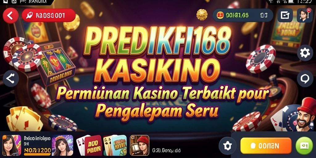 Tampilan gameplay PREDIKSI168 yang menawan dalam berbagai permainan Kasino.
