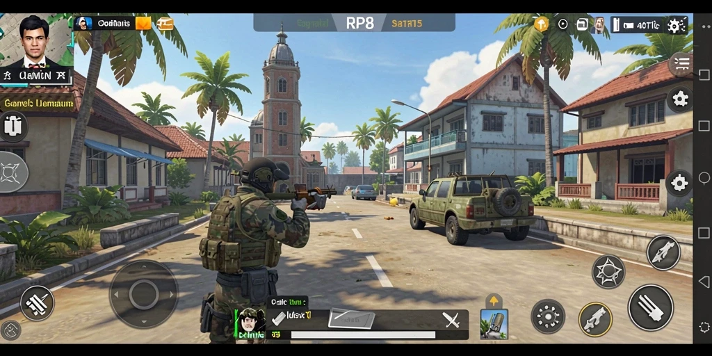 Screenshot utama RP8 menampilkan momen gameplay Idle yang menarik.