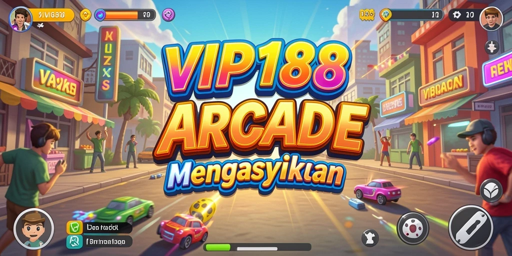 Tampilan gameplay seru dari VIP188 dengan aksi Arcade yang cepat.