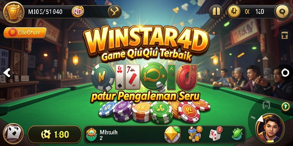 Screenshot menunjukkan aksi seru dalam gameplay QiuQiu.