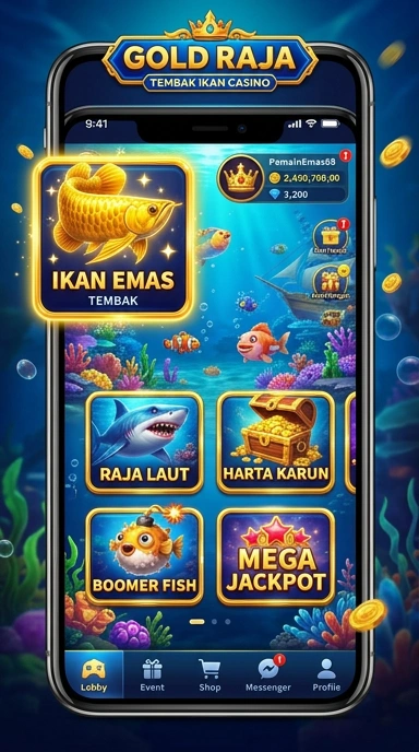 Berbagai kategori aplikasi yang tersedia di Goldraja.